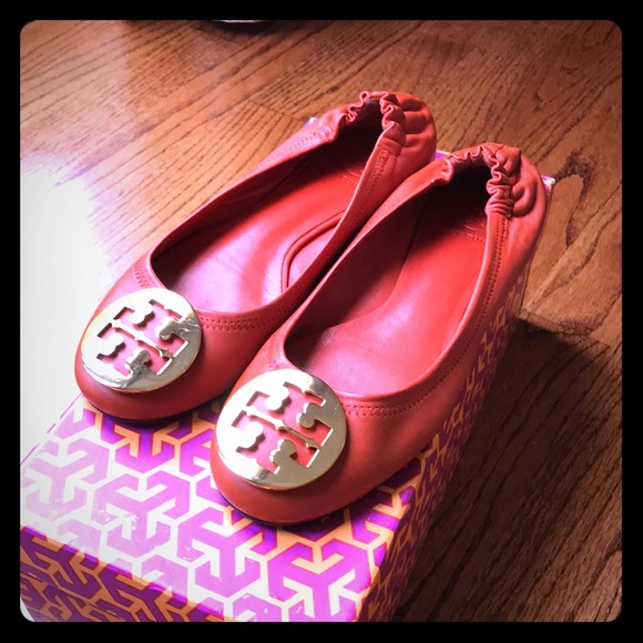 Tory Burch Shoes - GUC Classic Reva Ballet Tory Burch Flats